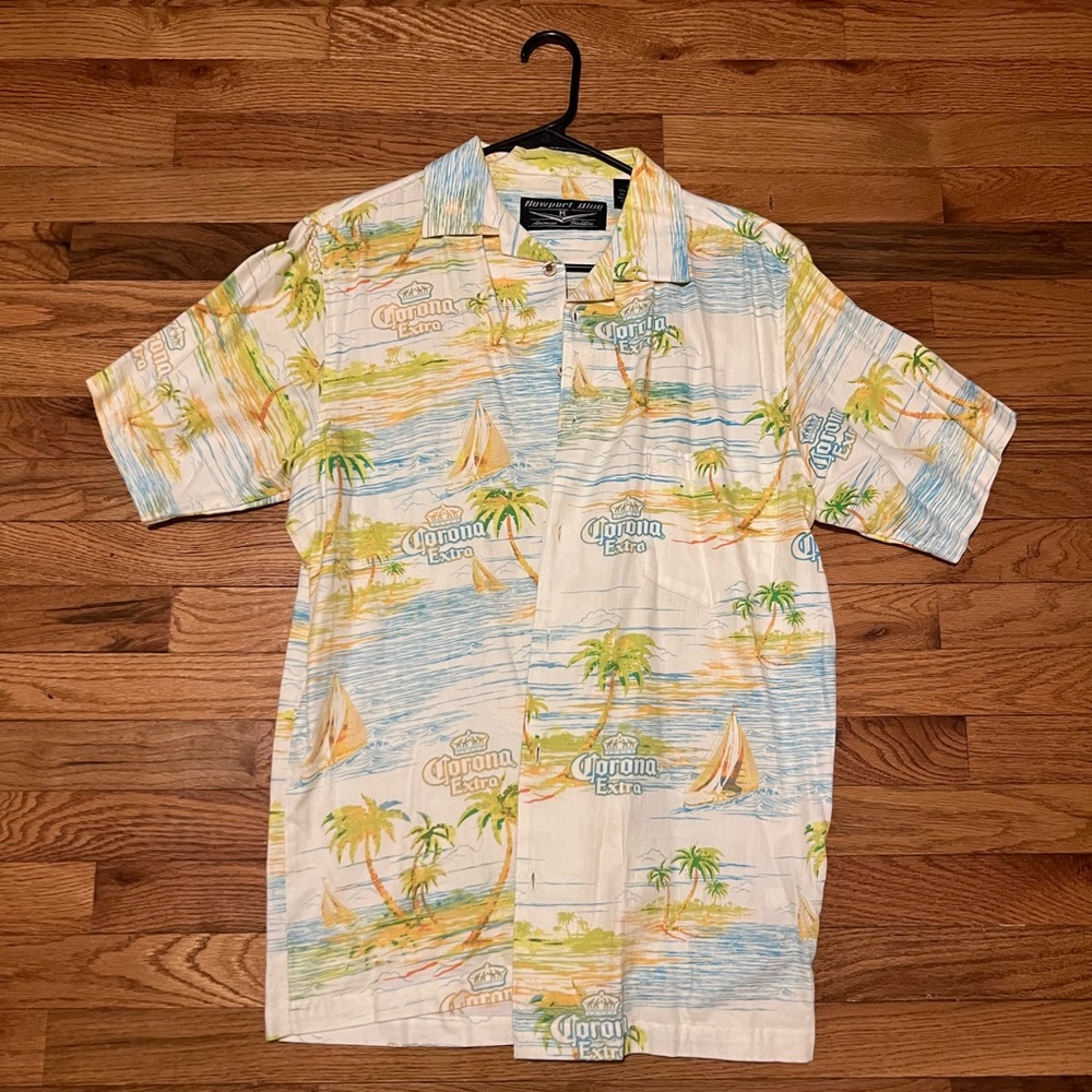 Corona button down